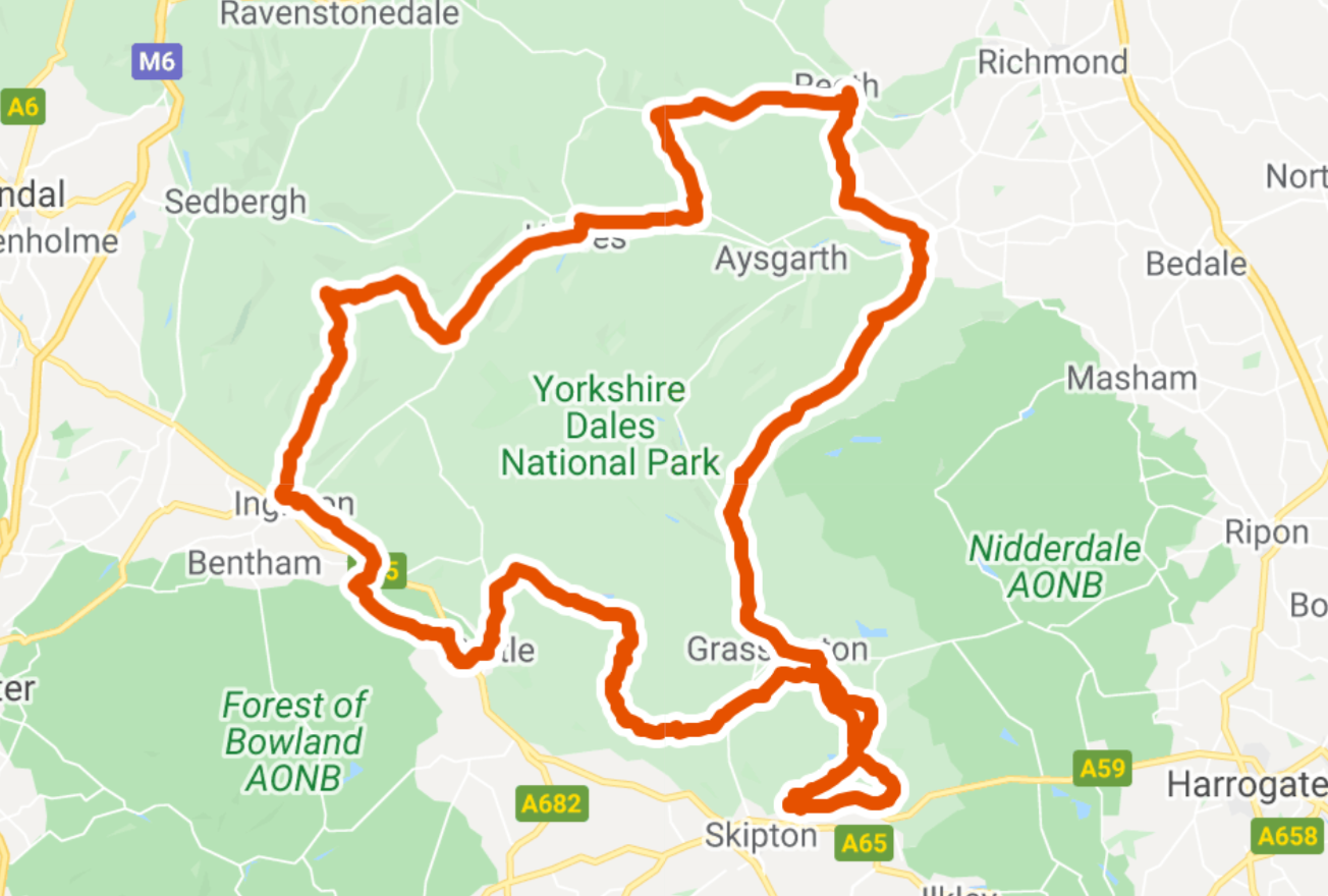 Yorkshire dales sales cycle routes